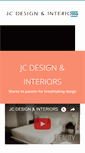 Mobile Screenshot of jcdesignandinteriors.com